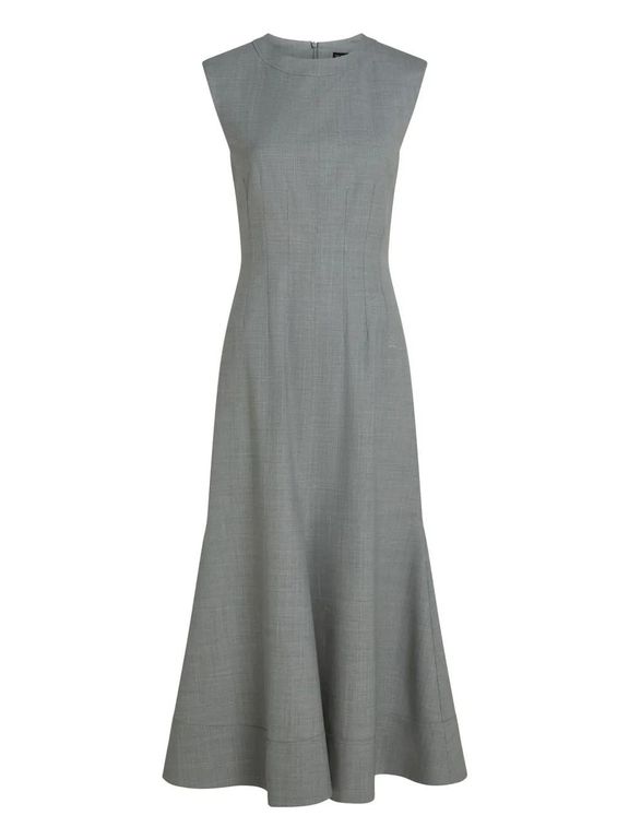 knee length dresses for ladies Anela Sleeveless Midi Dress – Augusta Twenty