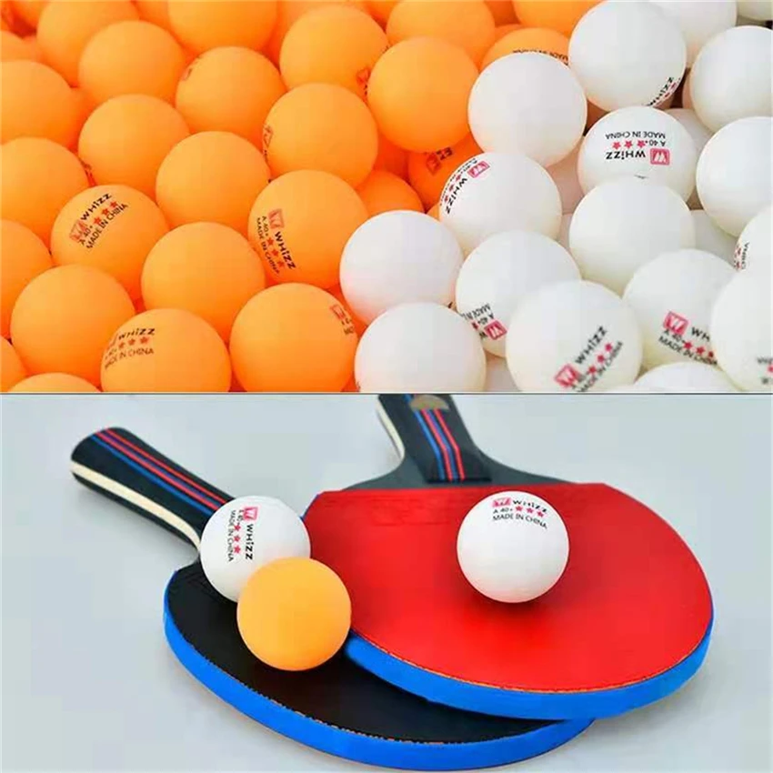 WHIZZ 3-Star 20~100 PCS Tischtennisball National Standard Trainingsbälle ABS 40+ Hochelastische Tischtennisbälle Image