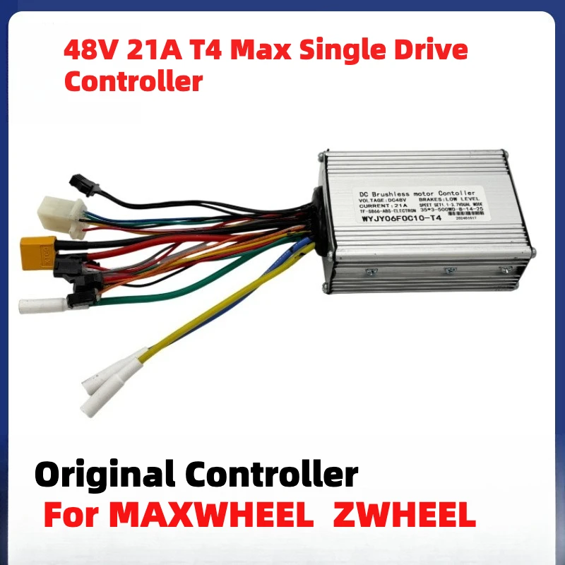 Original T4 Max Einzelantriebs-Controller 48V 21A für MAXWHEEL ZWHEEL Elektroroller ERSATZTEILE Image