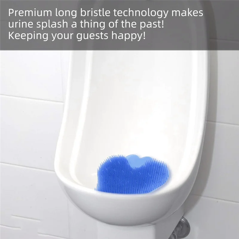 M11K-Lufterfrischer, Deodorant, Anti-Spritz-Urinal-Siebmatten, lange Borsten, Spritzwasserreduzierung, Urinal-Kuchen, anhaltender Geruch, 10 Stück Image