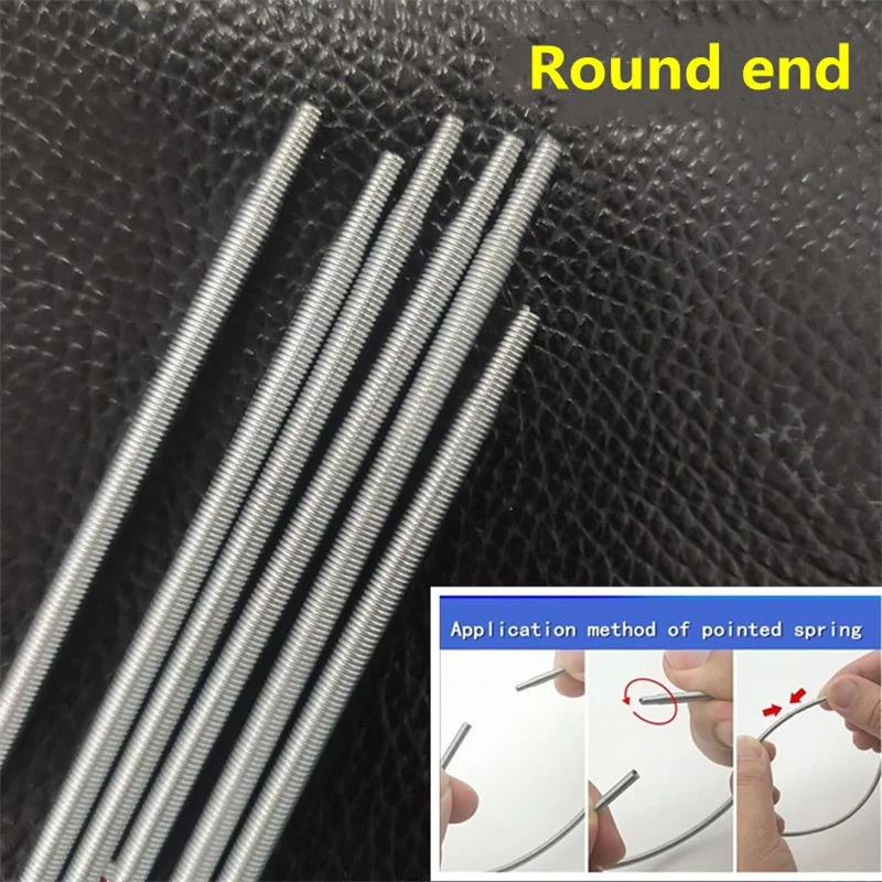 100PCS Draht 0,45mm OD 3MM Heißer Abdichtung Schneiden Tasche, Der Maschine Verzinkte Abdichtung Druckfeder Image