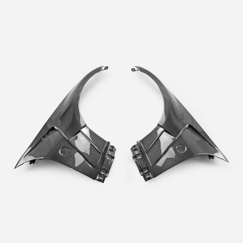 Klassischer Carbonfaser-Kotflügel für Nissan 350Z Z33 2002-2008, nach dem tatsächlichen Einbau und der Prüfung. Image