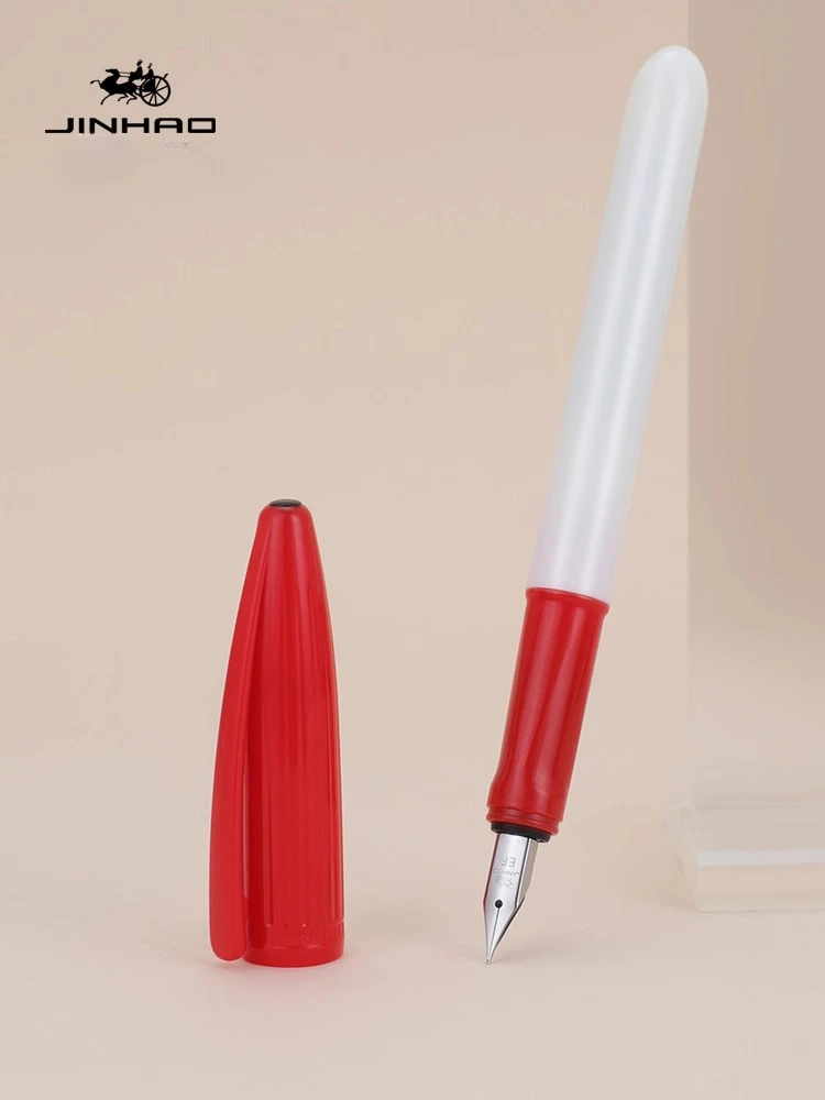 JINHAO 313-Serie Füllfederhalter, Regenschirm-Design, EF-Feder, geeignet zum Üben von Kalligraphie, Schreibwaren, Schulbürobedarf Image