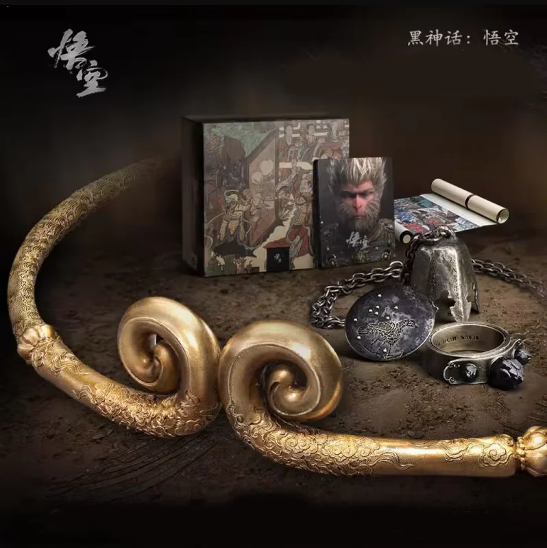 Schwarzer Mythos: Wukong Game Collection Edition Ring Halskette Emblem als persönliche Sammlung für die Dekoration Image