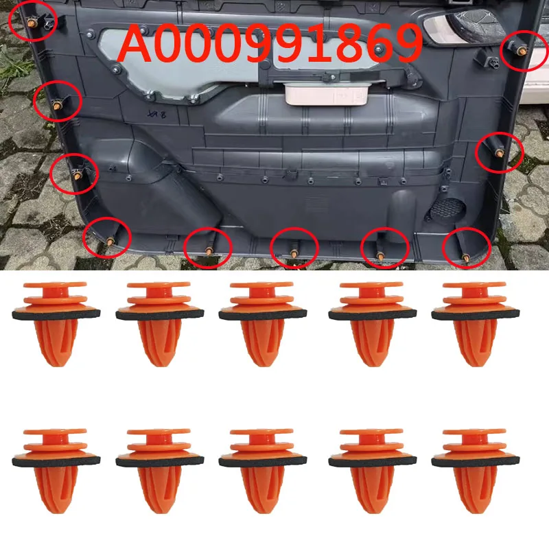 Auto Tür Karte Panel Trim Clips Für Mercedes Benz ML SLK GLA CLA CLS E W204 W166 W242 W231 W172 W207 W117 W218 W212 W246 W176 Image
