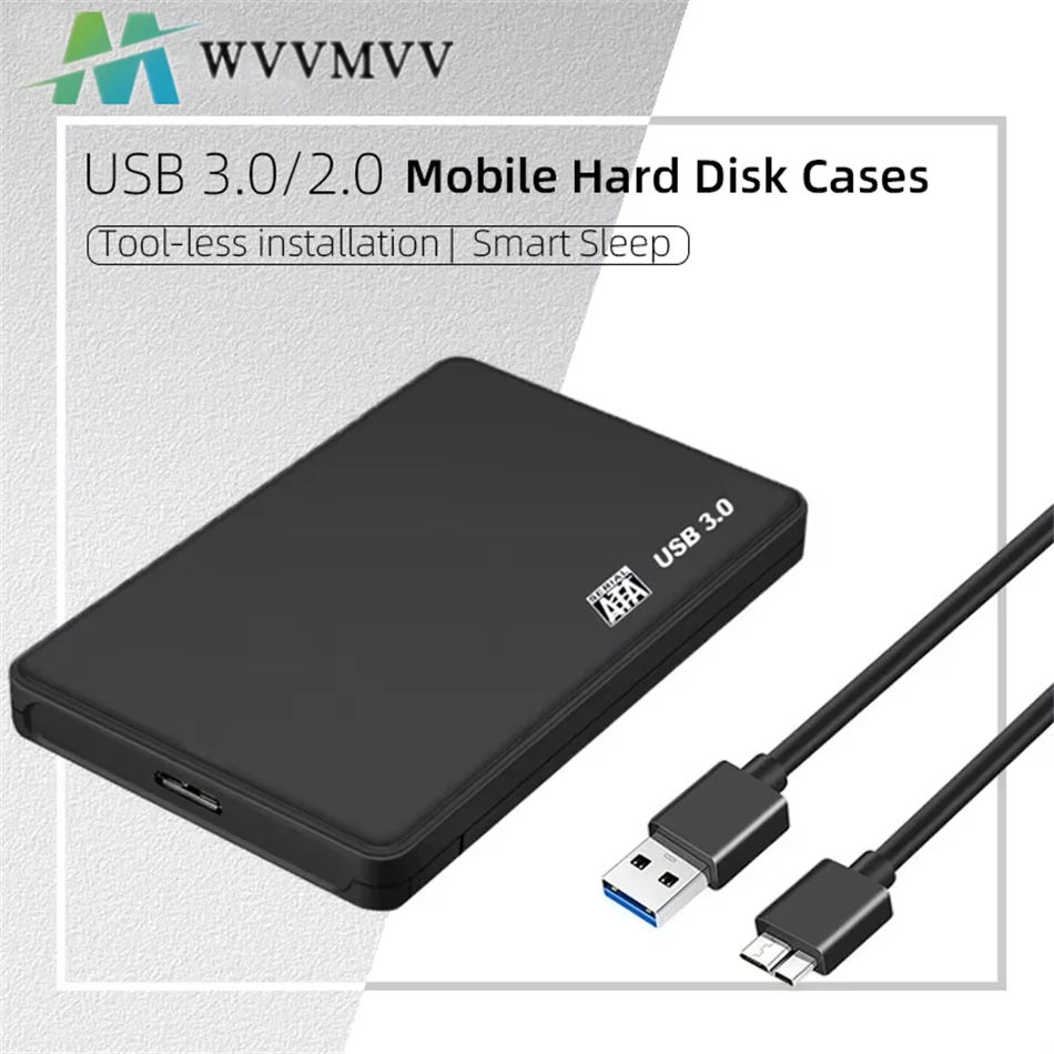 2,5-Zoll-HDD-Gehäuse SATA auf USB3.0-Festplattengehäuse 5 Gbit/s 4 TB SSD-Box Sata zu USB 3.0 Festplattengehäuse Optibay Caddy 2,5 Sata Image