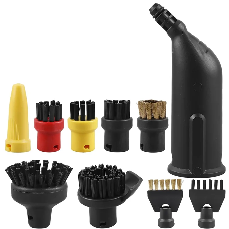 A52Q-Rundbürste, große Düse, Gelenkbürstenset für Karcher SC1 SC2 SC3 SC4 SC5 Dampfreiniger-Zubehörmodelle Image