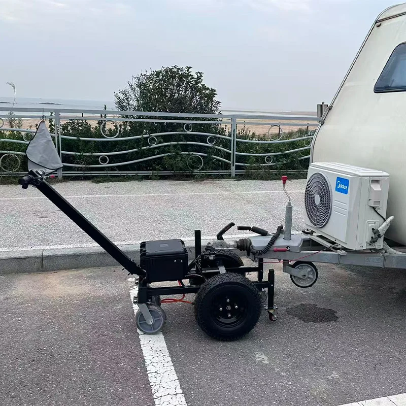 Hochleistungs-Elektro-Anhängermover 48V, 2000KG Traglast, Camper-Stützfuß aus Hochmanganstahl, 2-Zoll-Kugelkopf Image