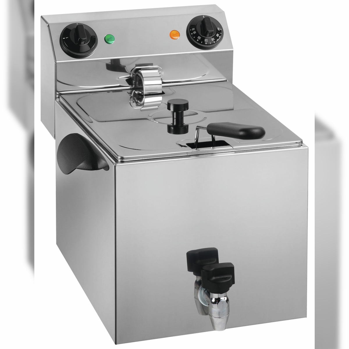 Elektro-Fritteuse, 8 l, mit Ablasshahn Image