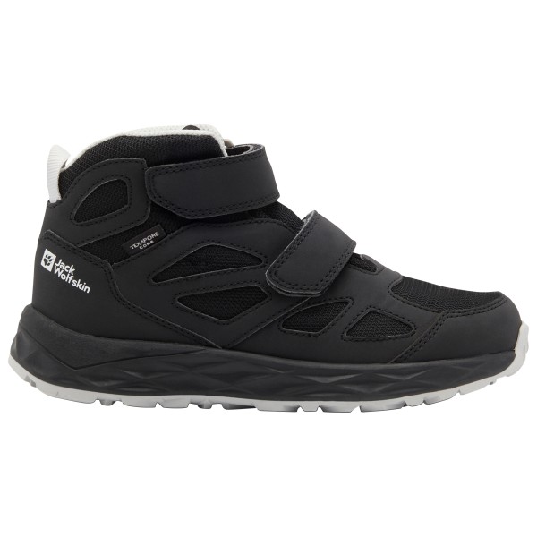 Jack Wolfskin - Kid's Woodland 2 Texapore Mid VC - Wanderschuhe 38 | EU 38 schwarz