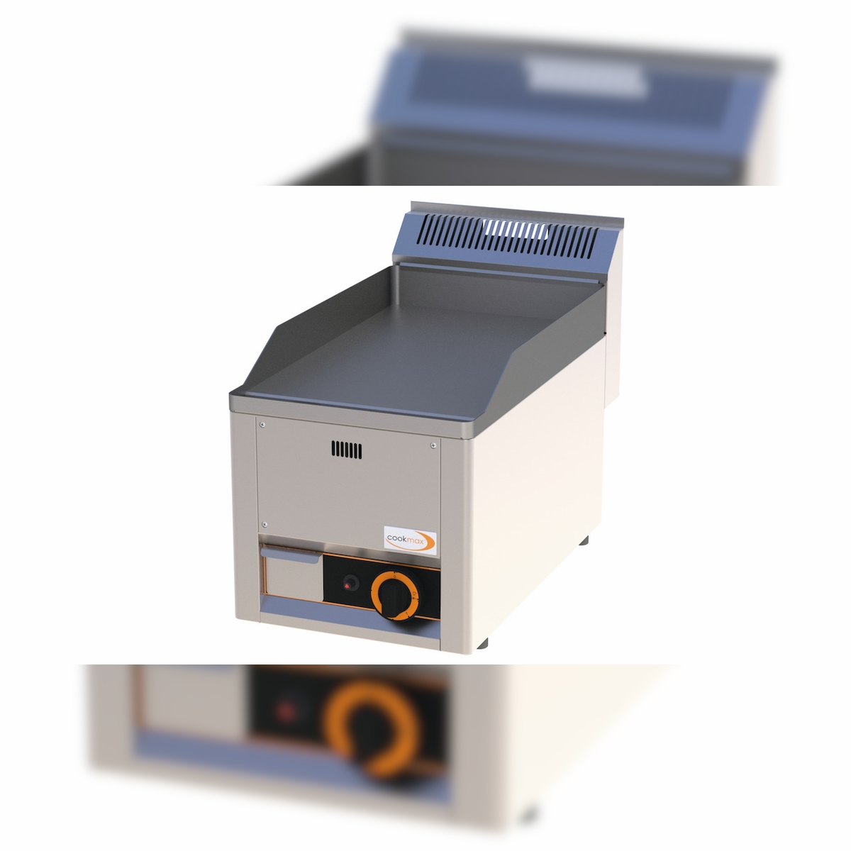 Gas-Grillplatte glatt 1 Heizzone 330 x 600 x 290 mm Image