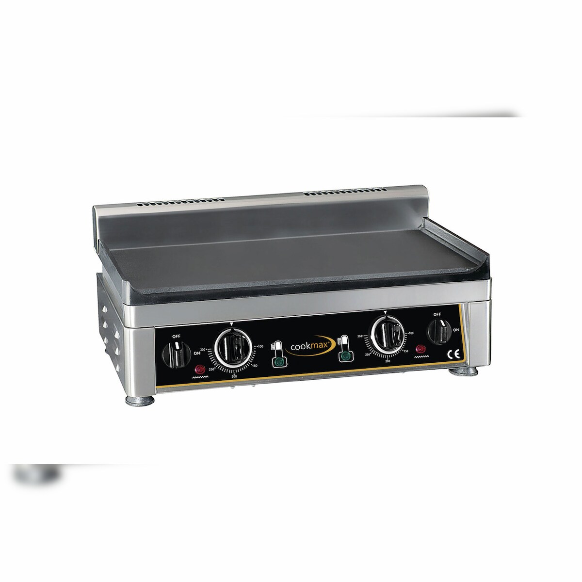 Elektro-Grillplatte glatt 2 Heizzonen Image