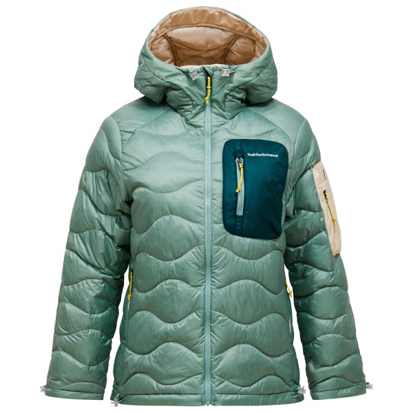 Peak Performance - Women's Helium Utility Down Hood - Daunenjacke Gr XS türkis