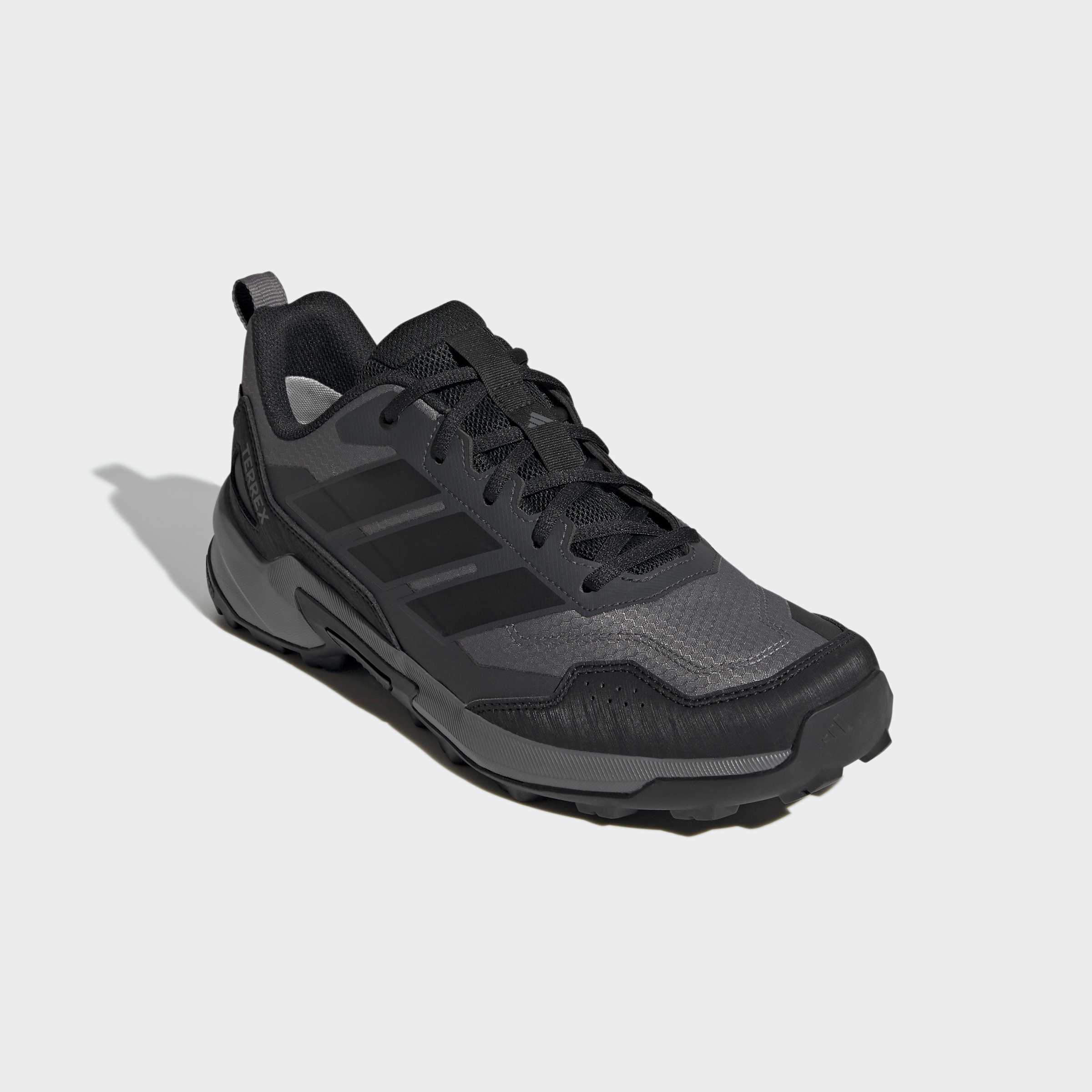 Wanderschuh ADIDAS TERREX "TERREX EASTRAIL 3 CLIMAPROOF", Herren, Gr. 44, grau four, core schwarz, carbon, Synthetik, Textil, Schuhe Wanderschuh, wasserdicht