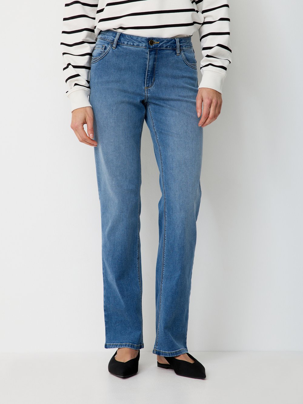 Paddock`s 5-Pocket Jeans Damen denim, 36-30 Image