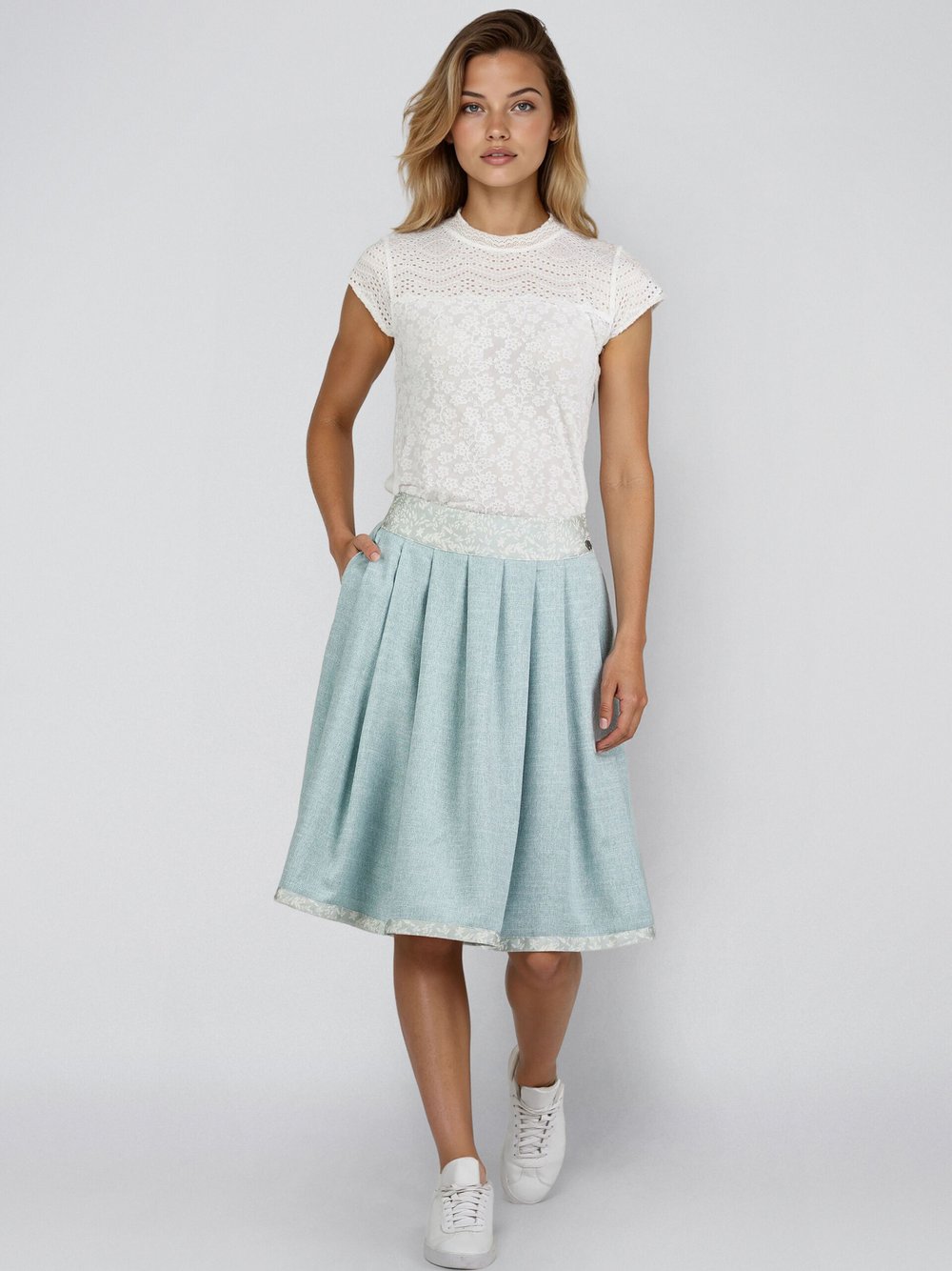 Spieth & Wenksy Trachtenrock Damen türkis, 36 Image