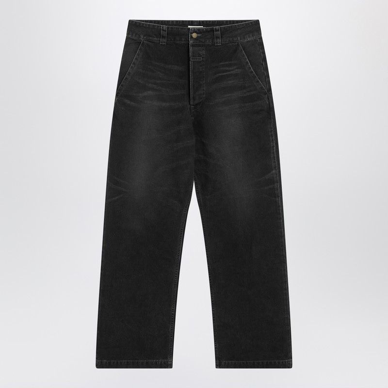 Schwarze Wascheffekt-Jeans 32 (Größe)