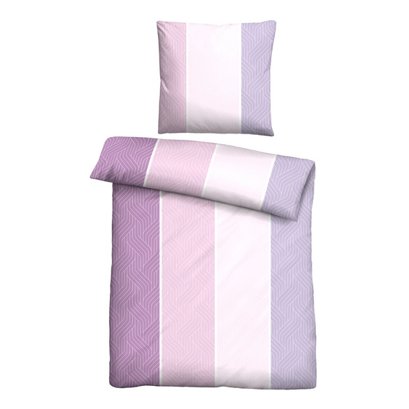 Castell Mikrofaser Seersucker Bettwäsche Dschungel hellgrün, 1x 135x200 cm + 1x 80x80 cm Image