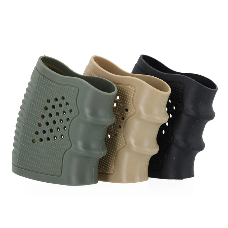 Pistolen-Gummigriff-Handschuhüberzug Rutschfester Griffüberzug für Handfeuerwaffen Image