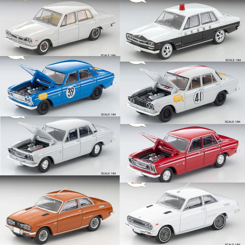 Takara Tomy Tomica Limited Vintage Car Boy Toy 1/64 Diecast Nissan Skyline 2000GT Premium-Fahrzeugmodellsammlung, Geburtstagsgeschenk Image