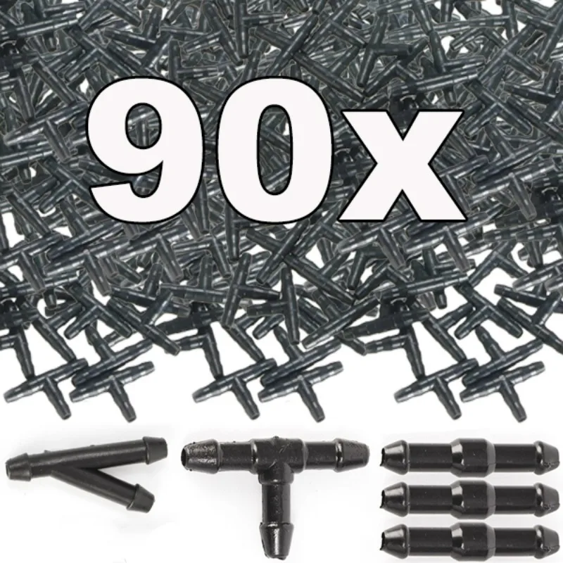 18-90x Auto Wischer Spray Rohr Joint T Y I Typ Scheibenwaschanlage Rohr Düse Wischer Reinigung Wasser Schlauch Rohr joint Auto Zubehör Image