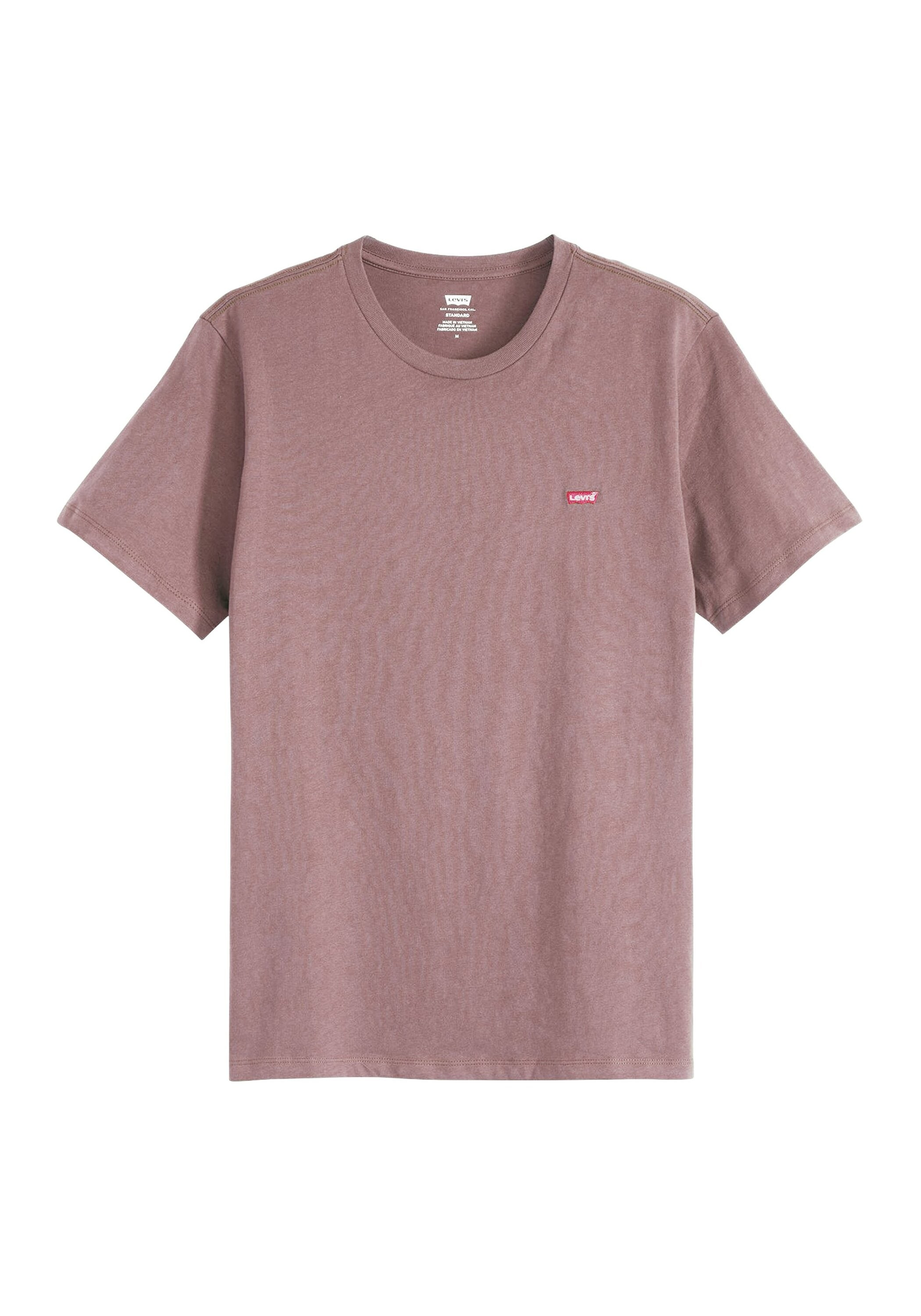 T-Shirt LEVI'S "T-Shirt Original Housemark Tee 1er Pack", Damen, Gr. M, pink (rosa), Obermaterial: 100% Baumwolle CO., Shirts T-Shirt