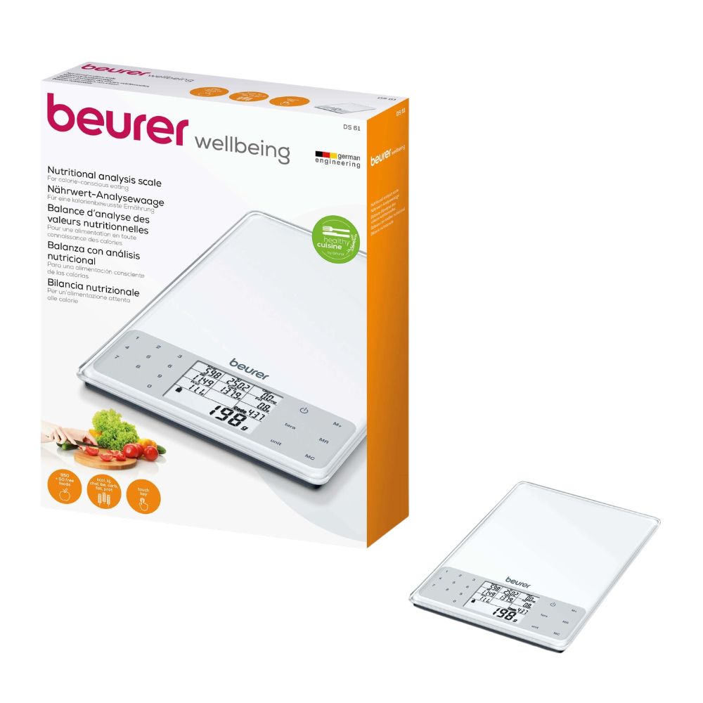 Beurer DS 61 Equilibrio di analisi nutrizionale | Pacchetto (1 pezzo)