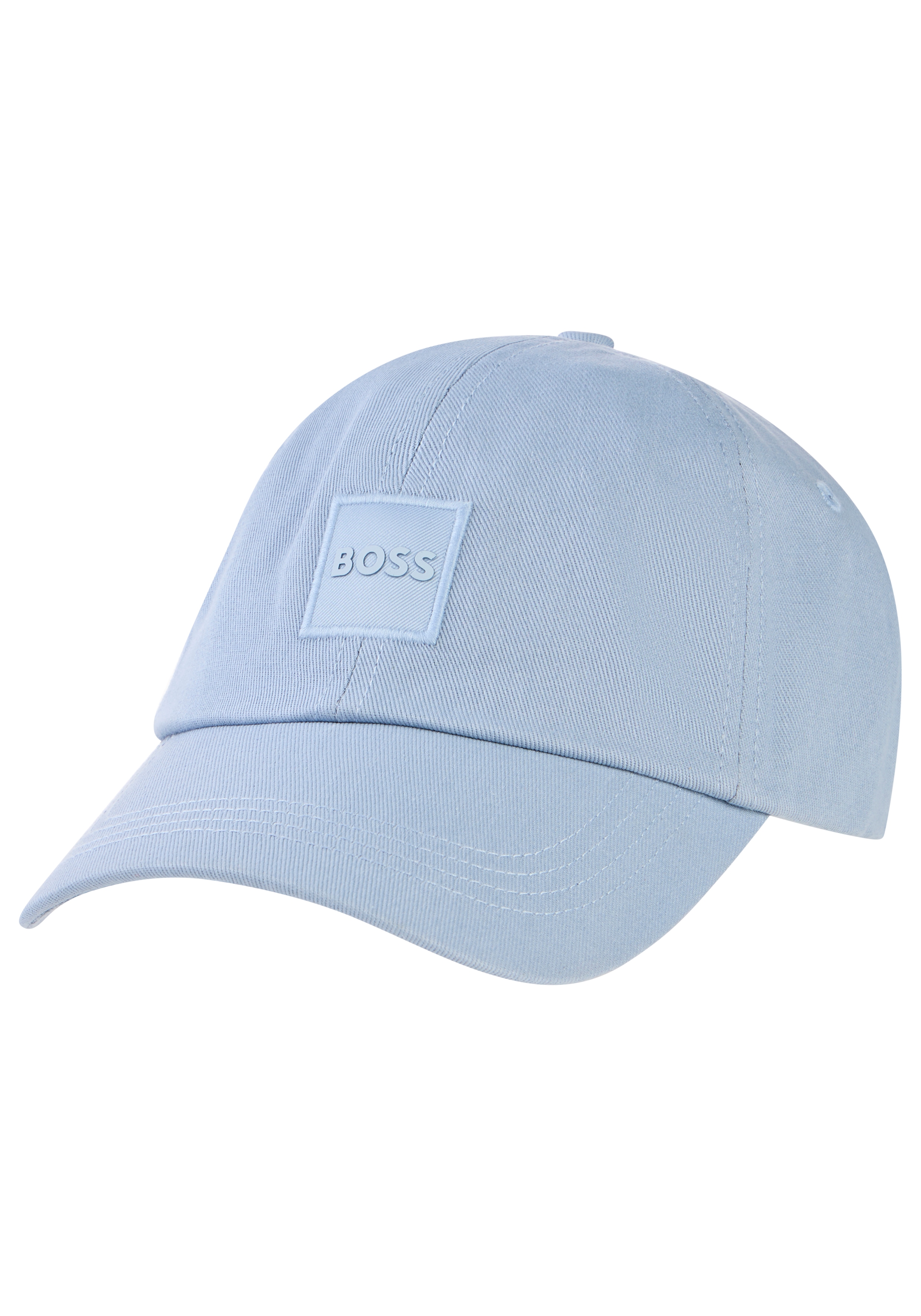 Baseball Cap BOSS ORANGE "Derrel-PL", Herren, light, pastel blau 458, Twill, Baumwolle, Caps, mit Label-Aufnäher, Unisex