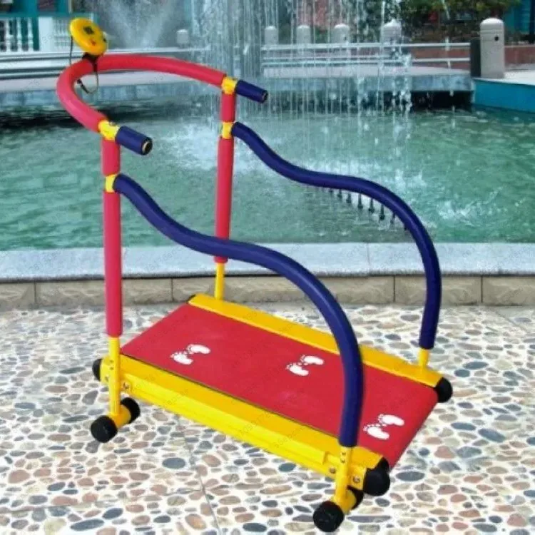 Kinder-Fitnessgeräte-Set - Heimtrainer & Laufband für Indoor/Outdoor-Training, Sicher & Spaßig Image