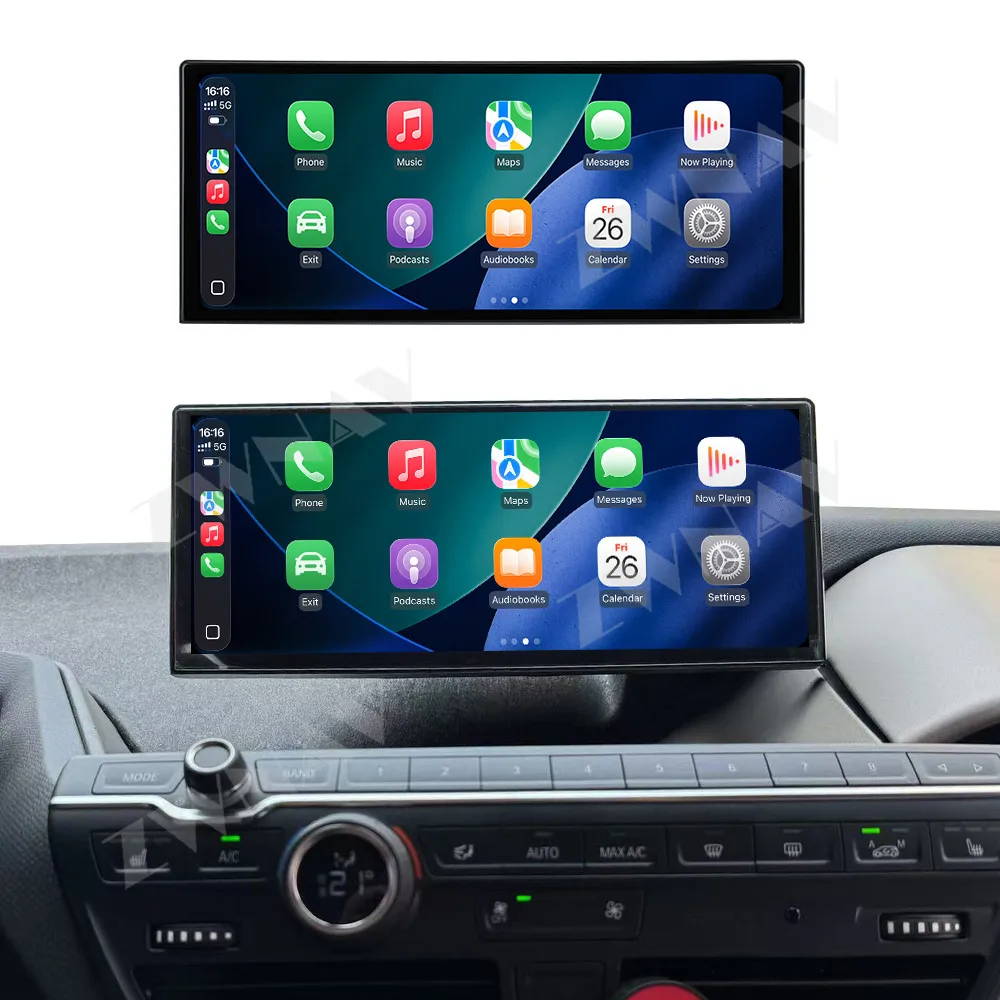 8-Kern 12,3-Zoll-Headunit für BMW I3 I01 2014-2020 NBT/EVO Android 14.0 GPS-Navigation Carplay Multimedia-Player Radio Wireless Head Unit Image