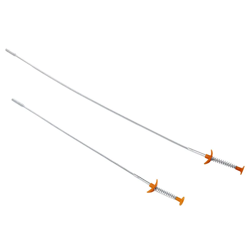 Länge 60/85 cm, flexibles 4-Klauen-Greifer-Tonabnehmer-Werkzeug, biegsamer Schlauch-Tonabnehmer, lange Reichweite für die Reinigung von Haus und Garten Image