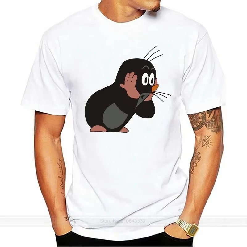 Männer T Shirt Krtek Cartoon Die Geschichte EIN Maulwurf Sommer Tops T Shirt Neuheit T-shirt Frauen Hohe Qualität Casual Druck T Image