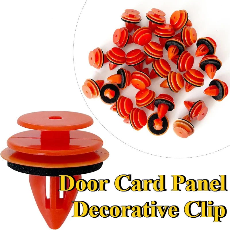 10/20/30 Stück Autotür-Kartenverkleidungs-Clips, geeignet für Mercedes Benz, dreieckiges dekoratives Panel der Autotürverkleidung Image