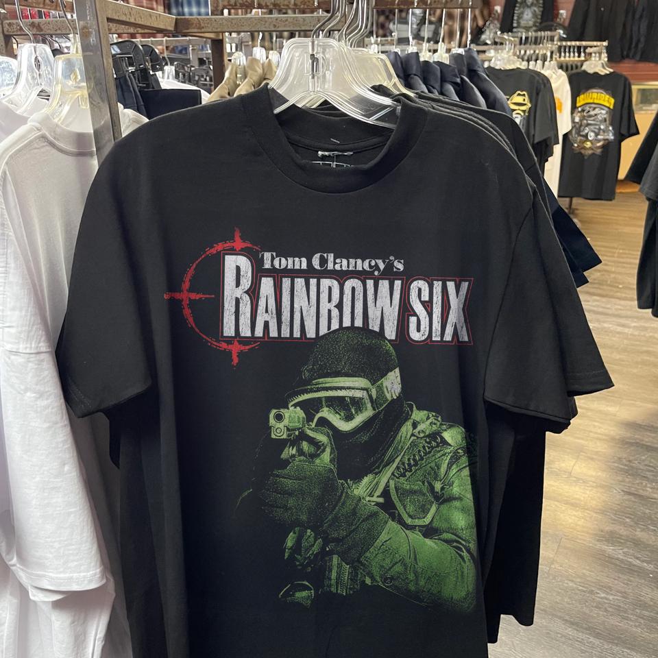 Rainbow Six Tom Clancy Ghost Recon Retro Gaming Unisex Gamer