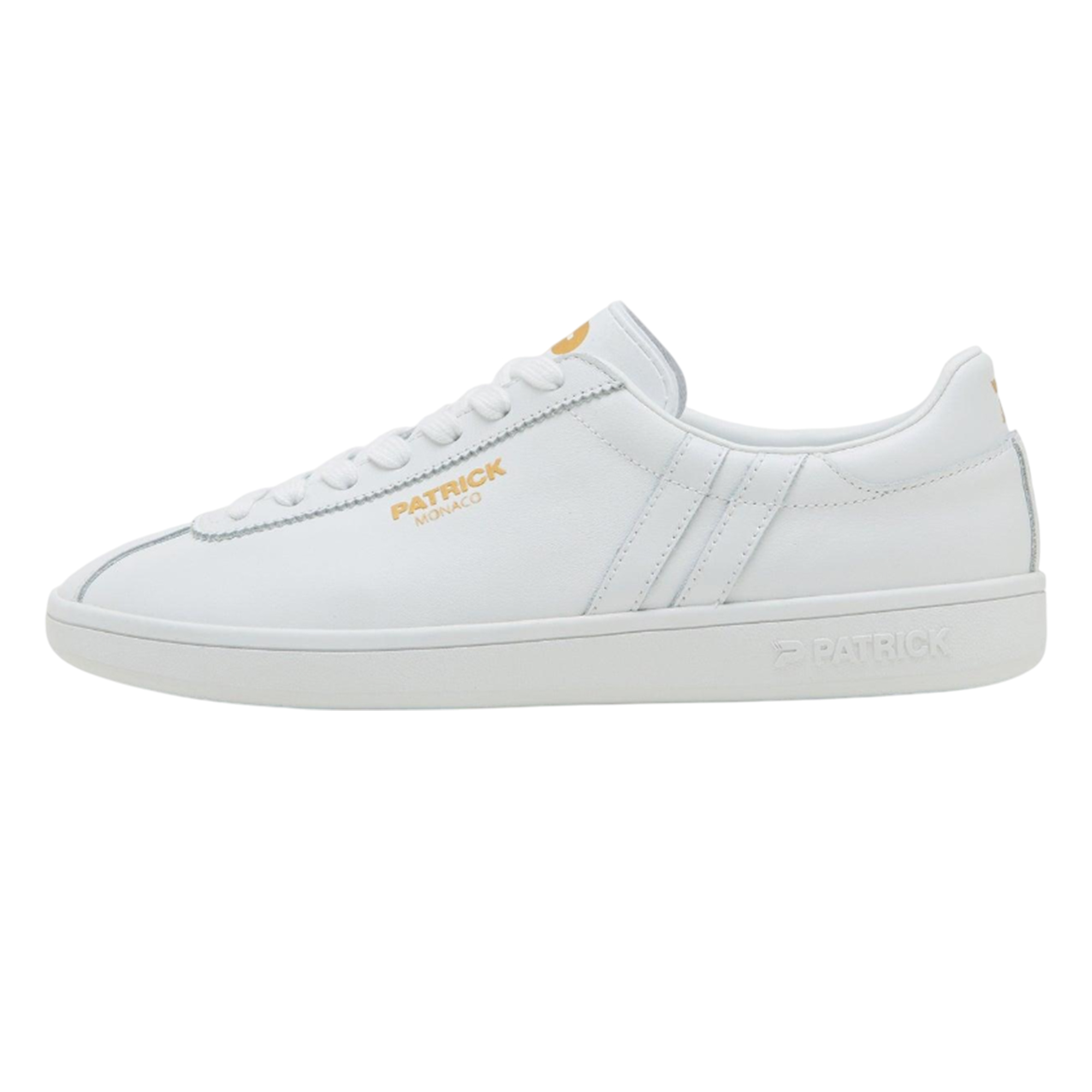 Patrick - "Monaco" Sneaker für Herren, Wildleder, Cupsohle (Weiß)