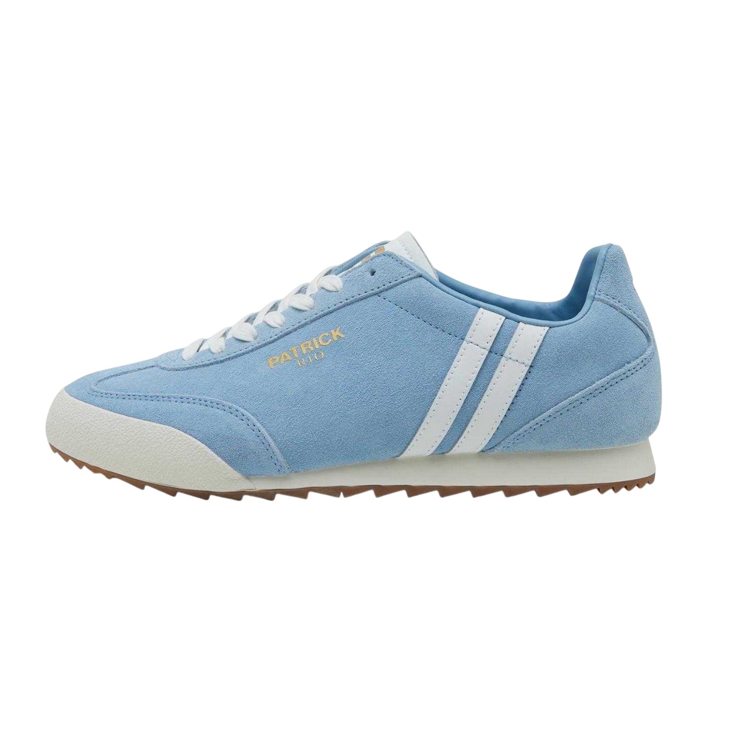 Patrick - "Rio" Sneaker für Herren, Wildleder (Himmelblau/Weiß)