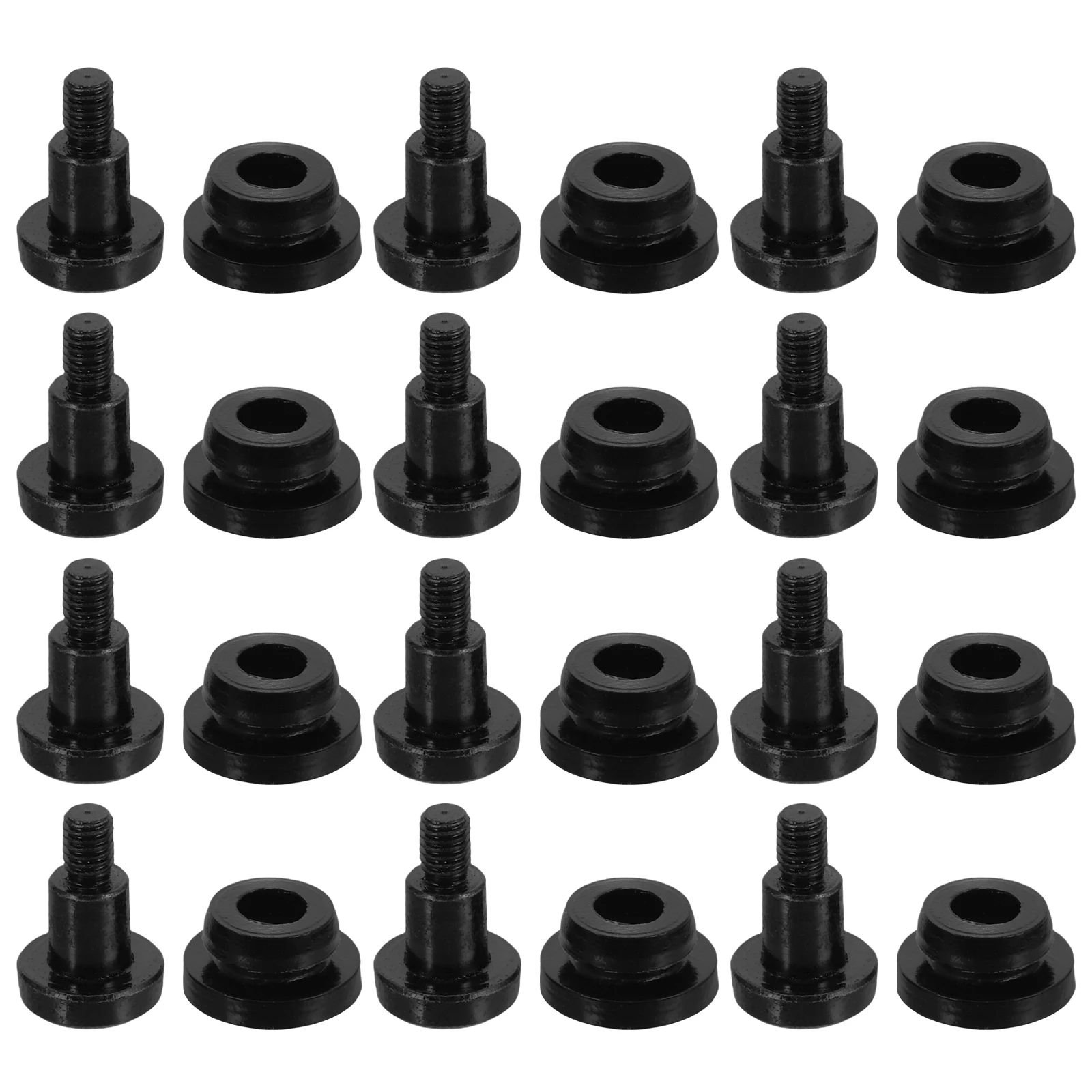 20 Sets Festplatten-Schrauben, Festplatten-Montagesatz, Laptop-Computer-Gehäuse, Gummi-Daumen, robust, rostfrei, kleine Schrauben, Sortiment für PC-Teile Image