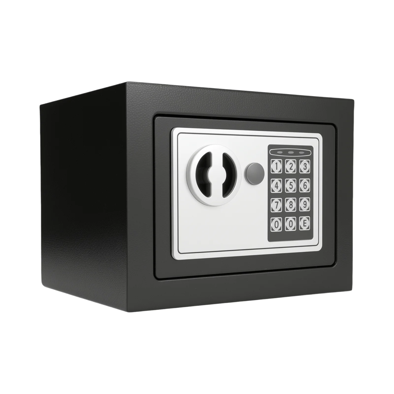 4,6L Sicherheitstresor mit Schloss, Eisen-Stahl-Safe, Stahlkonstruktion, Geldtresor für Bargeld Image