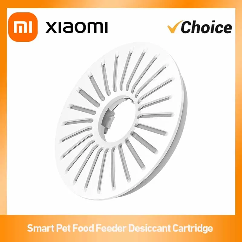 Original MIJIA Smart Pet Feeder Trockenmittel-Box-Set XWDB01MG 3er-Pack Lebensmittelechtes PP-Silikagel Feuchtigkeitsbeständig für Mijia Futterautomaten