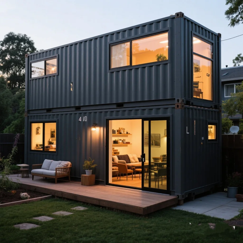 China Factory Falthaus, maßgeschneidert, vorgefertigt, luxuriös, modern, Containerhaus, Flachpackung, Villa 2, 3, 4, Schlafzimmer, Haus, Container, Zuhause, Stahl