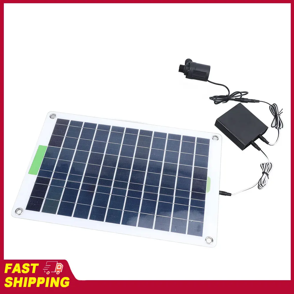 Monokristallines Silizium Geräuscharmes 100W Solar-Kit mit Energiespeicherbox für Brunnenanlagen Image