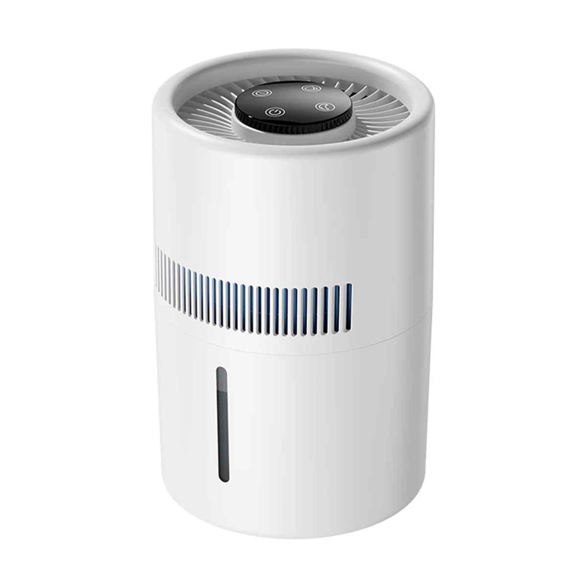 Einzelhandel! Luftbefeuchter und Luftreiniger in einem, 2-in-1-Verdunstungsbefeuchter und HEPA-Luftreiniger-Kombination für Schlafzimmer, 4-Liter-Tank Image