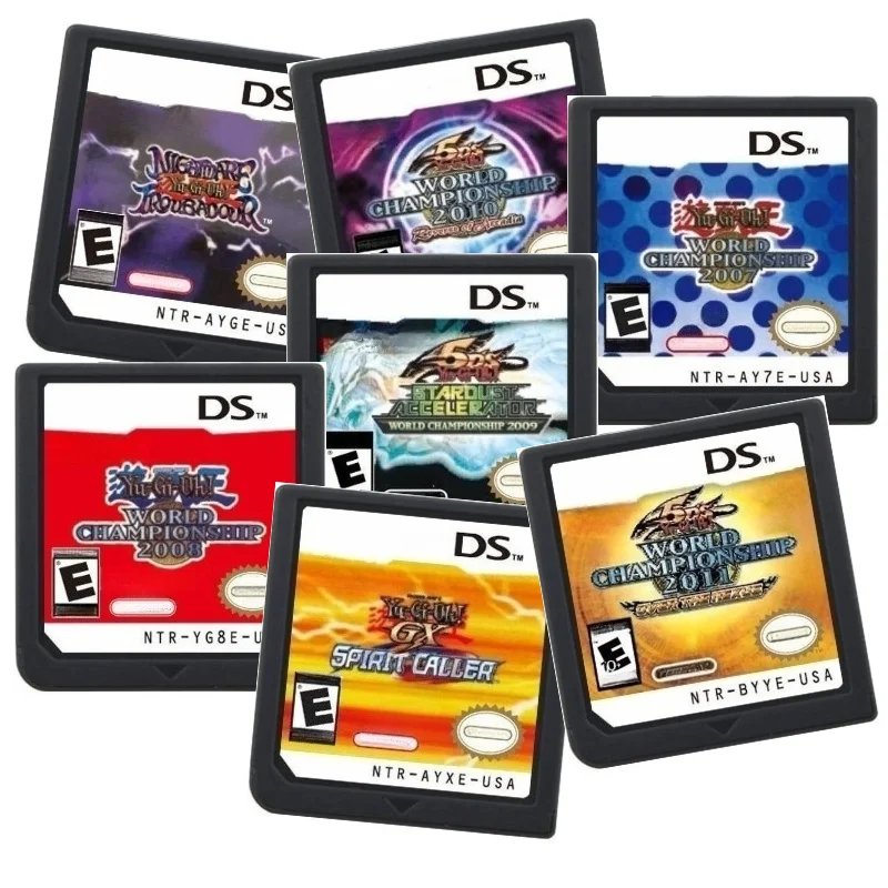 Cartouche de jeu NDS, cartouche de jeu vidéo GX Spirit Caller, Championnat du monde 2008, compatible avec NDS, 3DS