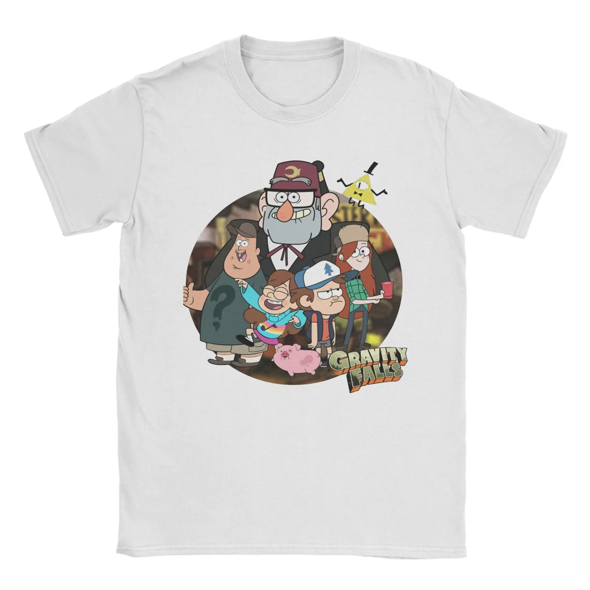 Disney Männer Frauen T-Shirts Cartoon Gravity Falls Casual Baumwolle T-shirt Kurzarm T Shirts Rundhals Kleidung Plus Größe