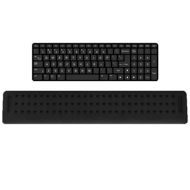 L-förmige Tastatur Maus Pad Memory Foam Ellenbogen Kissen Ergonomische Schreibtisch Rand Kissen Tastatur Handgelenk Rest Pad Für Gaming büro Image