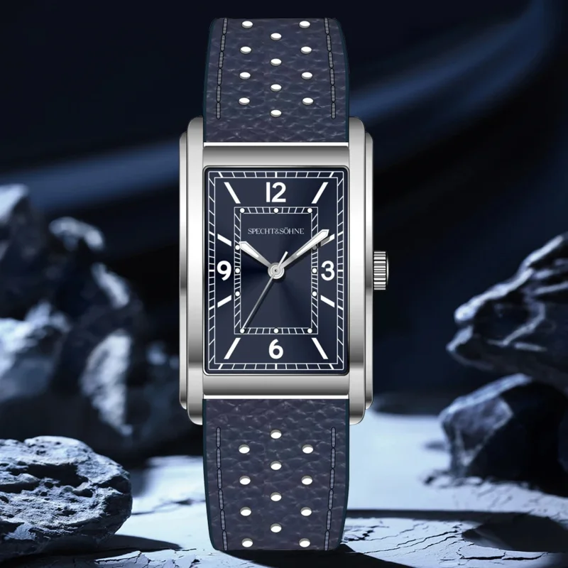 2025 Specht & Söhne Mode-Paaruhren VH31 Quarzuhren Lässige Retro-Uhren Saphirglas Lederarmband Stahluhr Image