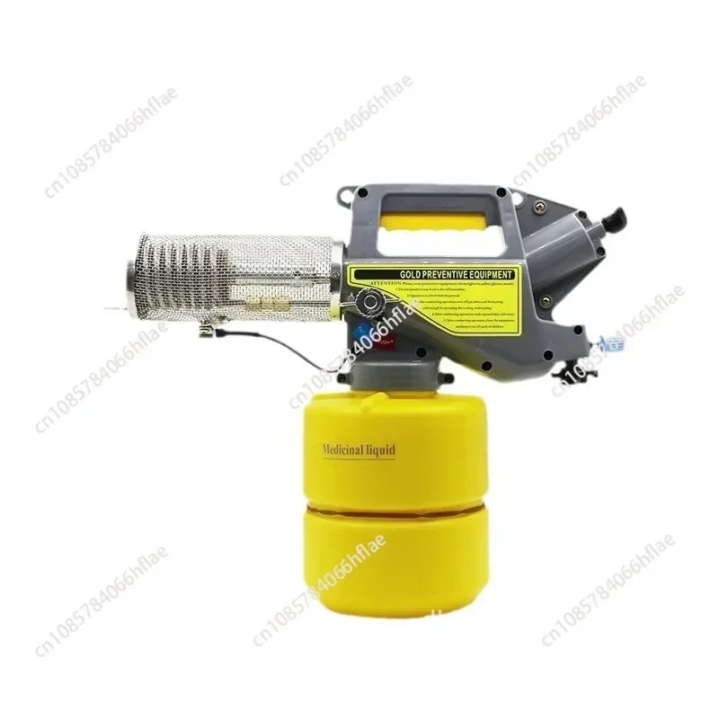 Outdoor-Foto kleiner Nebel macher ökologischer Park tragbare Insektizid-Sprüh gerät tragbare Butan-Thermo-Rauch maschine Image