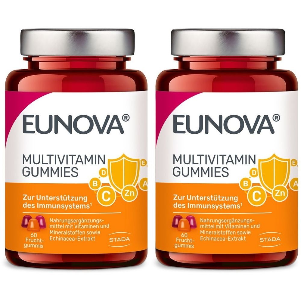 Eunova Multivitamin Gummies 2x 2x60 St Bonbons