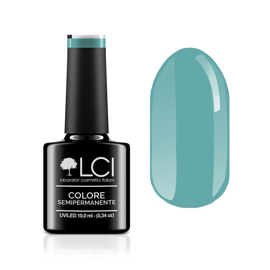 LCI Cosmetics - Smalto Semipermanente Azzurro MENTA 10 ml