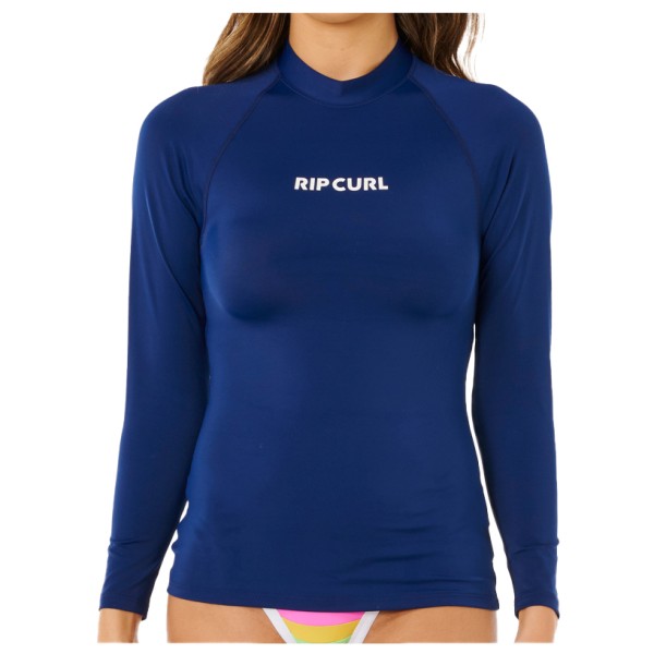 Rip Curl - Women's Classic Surf L/S UPF Rashguard - Lycra Gr L blau